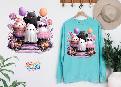 Cute Halloween Design 39 DTF Print Ready to Press