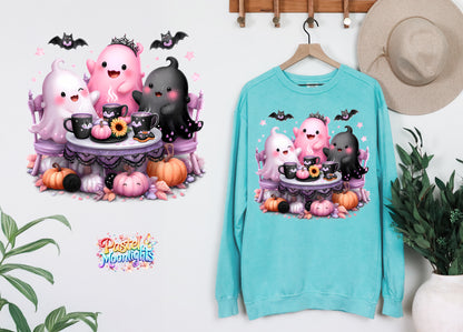 Cute Halloween Design 3 DTF Print Ready to Press