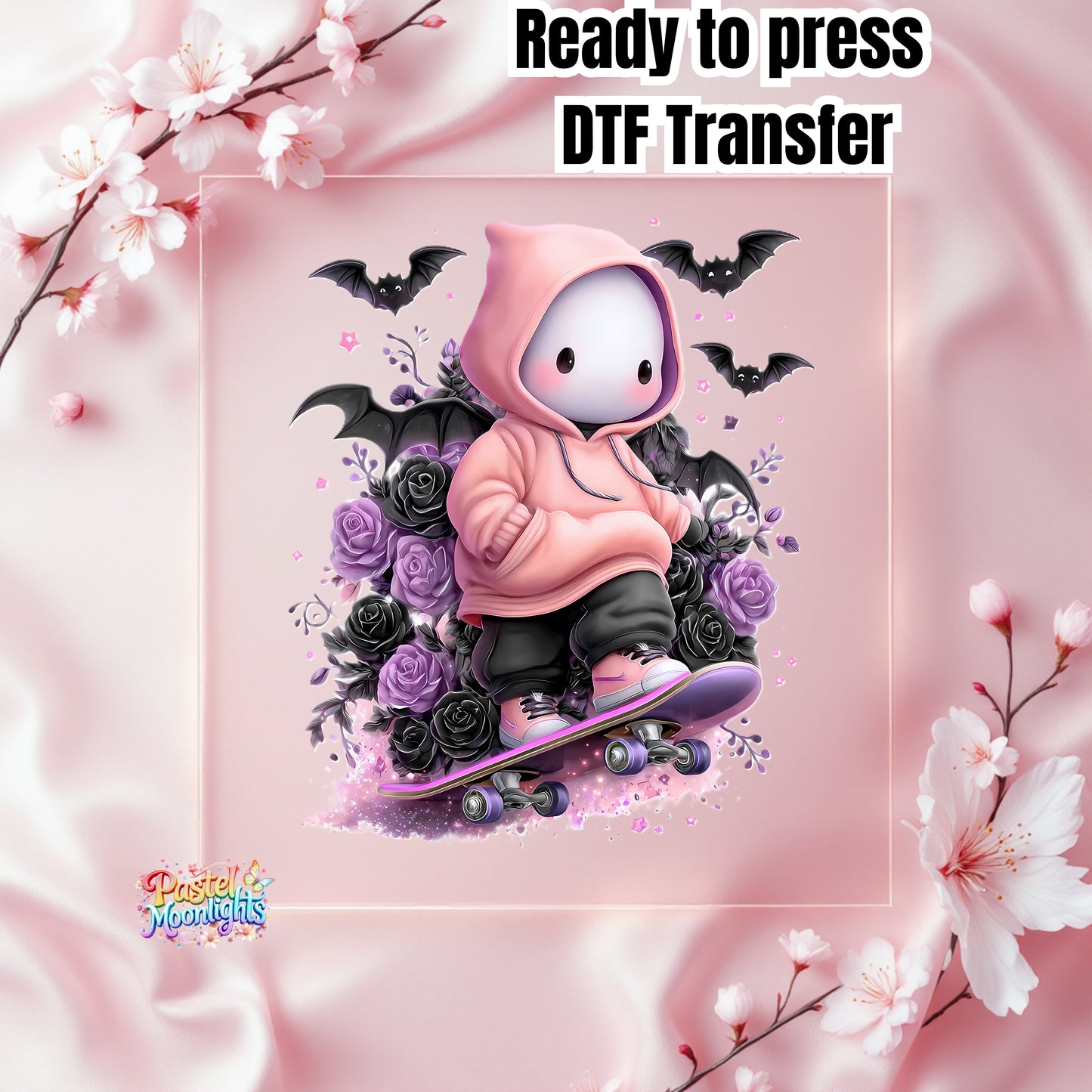 Cute Halloween Design 40 DTF Print Ready to Press