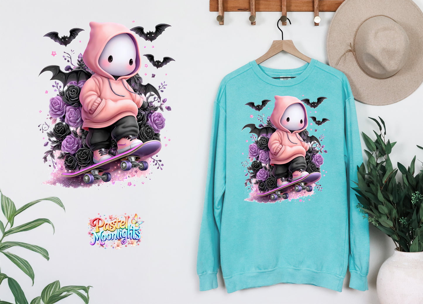 Cute Halloween Design 40 DTF Print Ready to Press