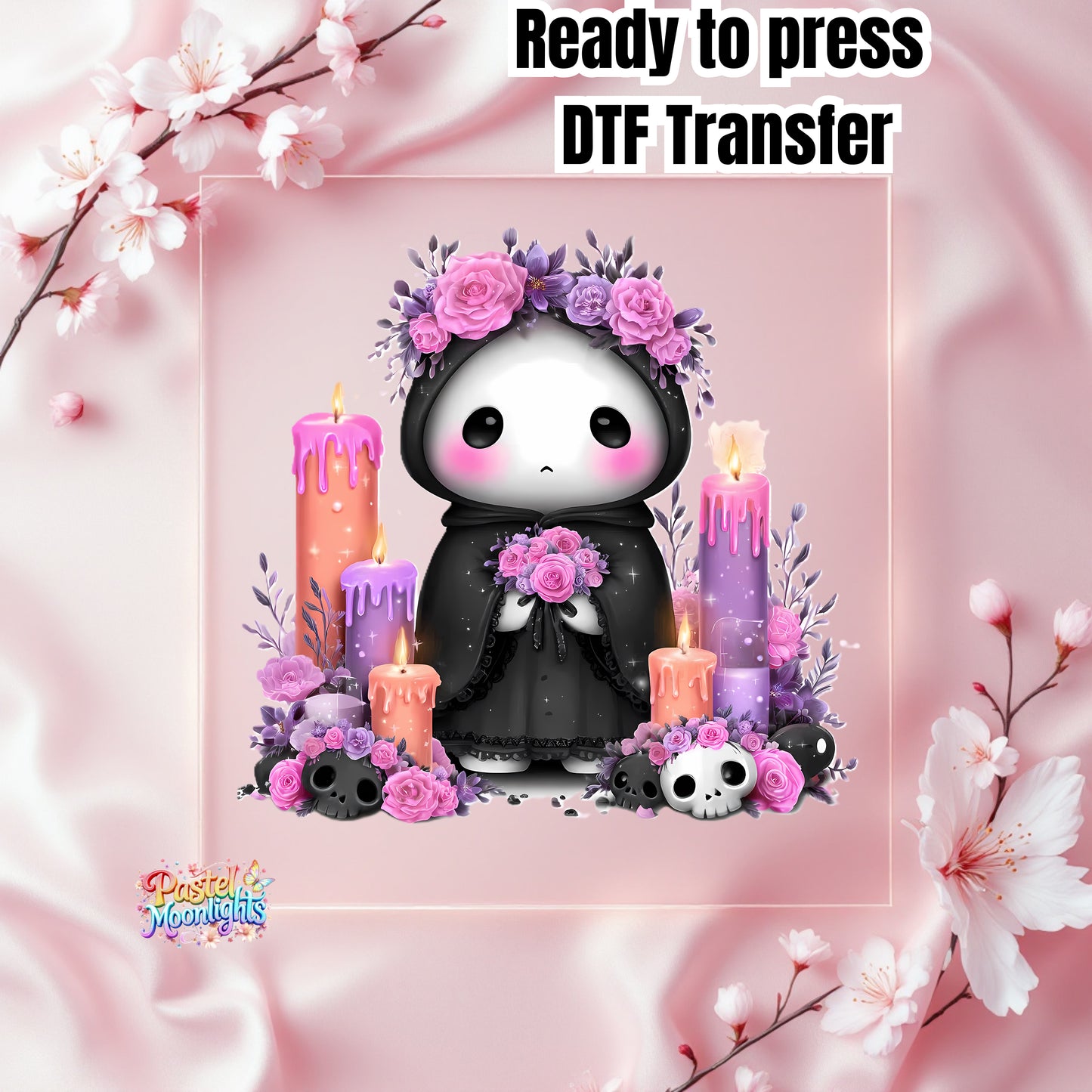 Cute Halloween Design 41 DTF Print Ready to Press