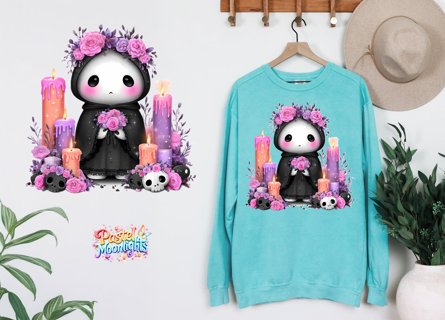 Cute Halloween Design 41 DTF Print Ready to Press