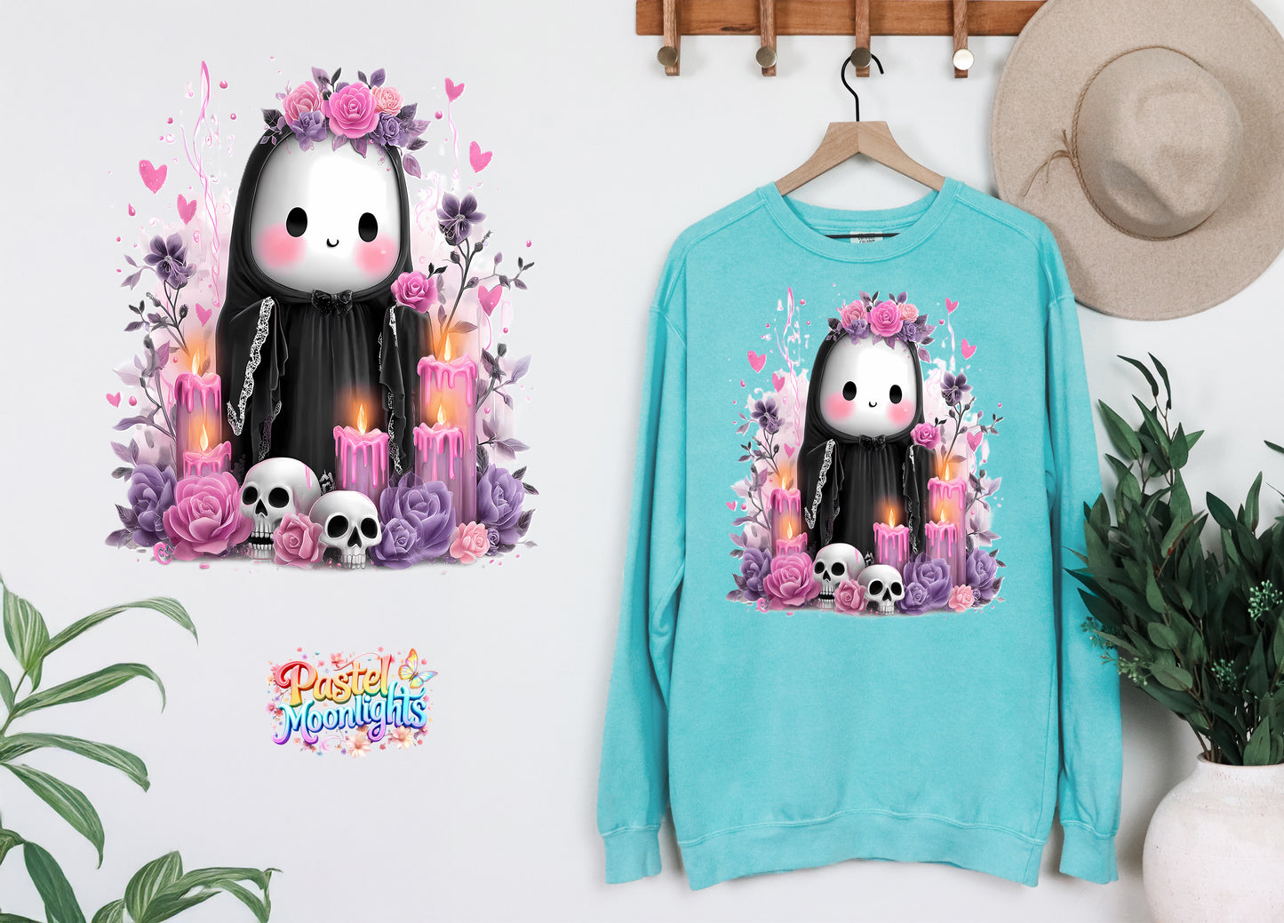 Cute Halloween Design 42 DTF Print Ready to Press