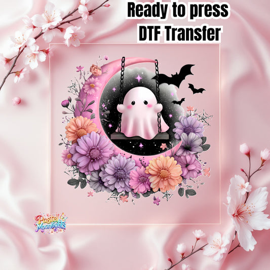 Cute Halloween Design 43 DTF Print Ready to Press