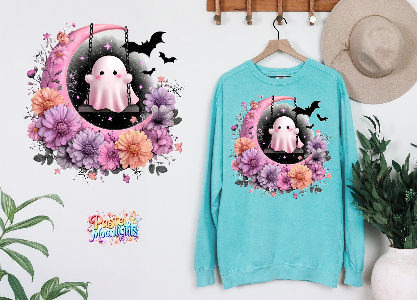 Cute Halloween Design 43 DTF Print Ready to Press