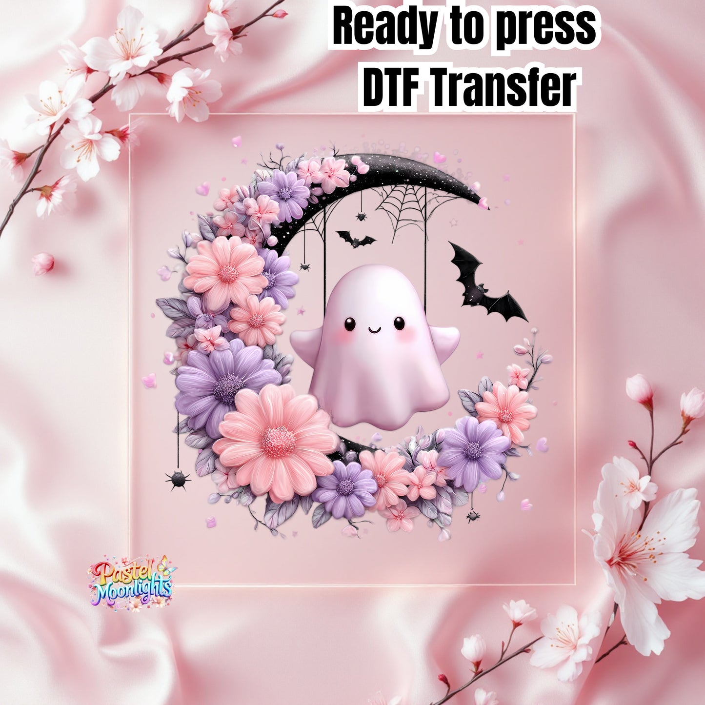 Cute Halloween Design 44 DTF Print Ready to Press