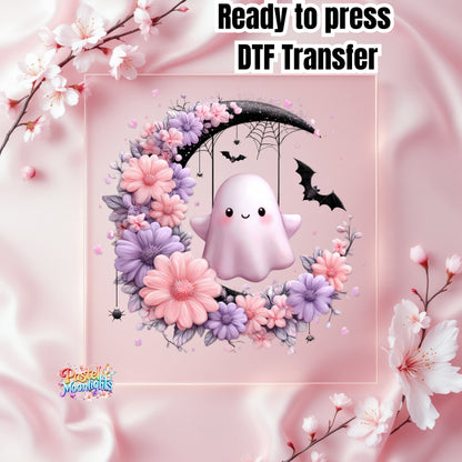 Cute Halloween Design 44 DTF Print Ready to Press