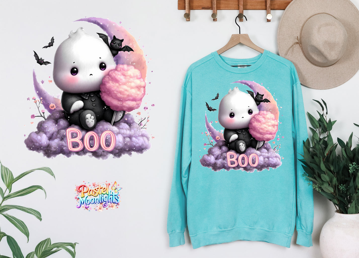 Cute Halloween Design 45 DTF Print Ready to Press