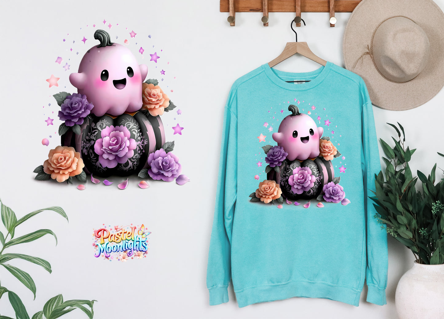 Cute Halloween Design 47 DTF Print Ready to Press