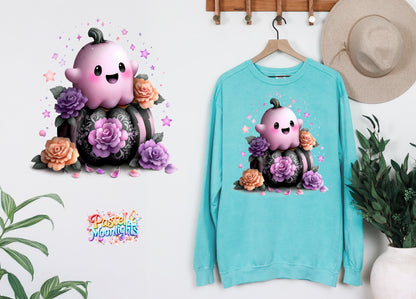 Cute Halloween Design 47 DTF Print Ready to Press