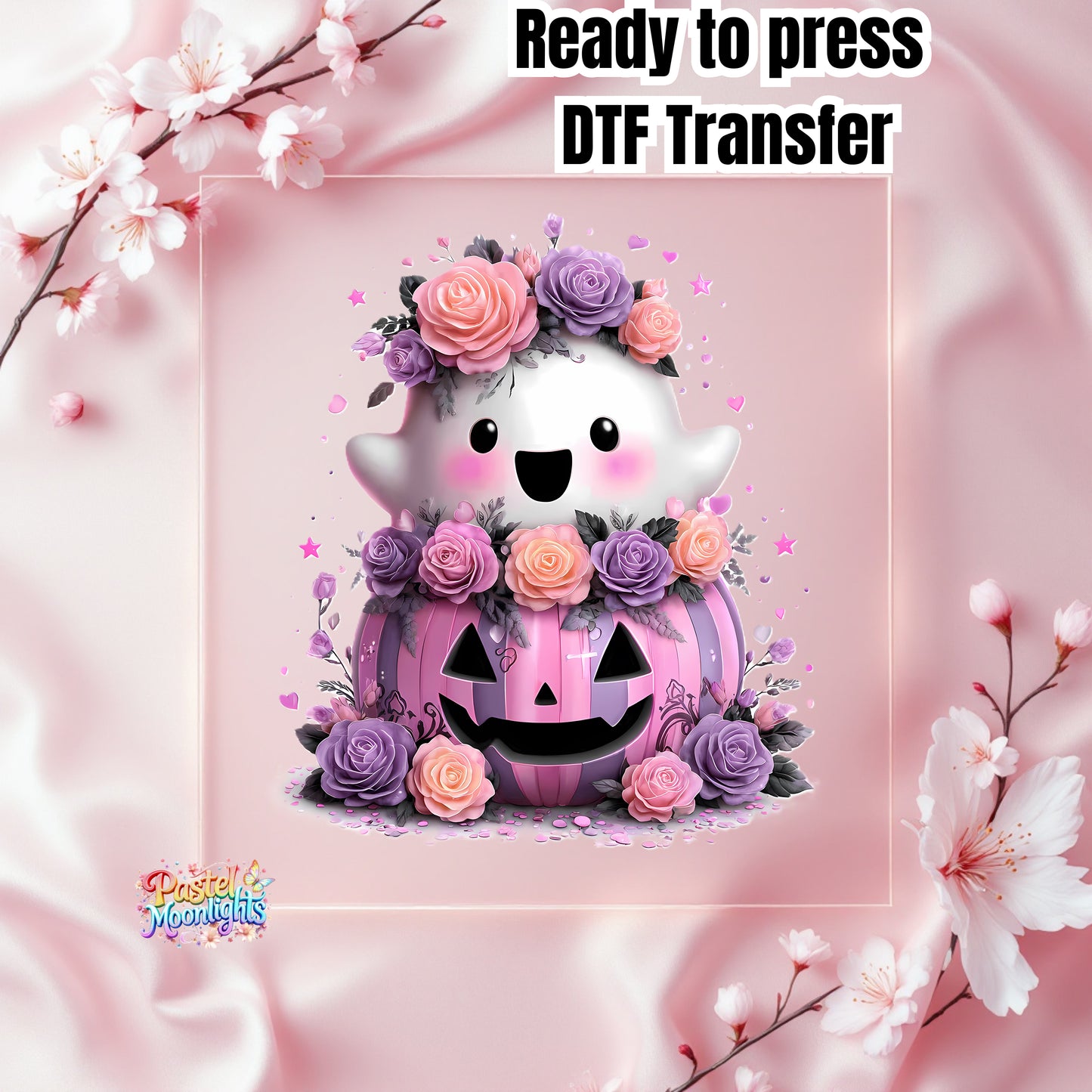 Cute Halloween Design 49 DTF Print Ready to Press