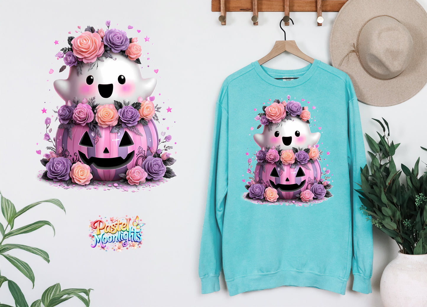 Cute Halloween Design 49 DTF Print Ready to Press