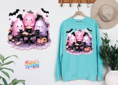 Cute Halloween Design 4 DTF Print Ready to Press