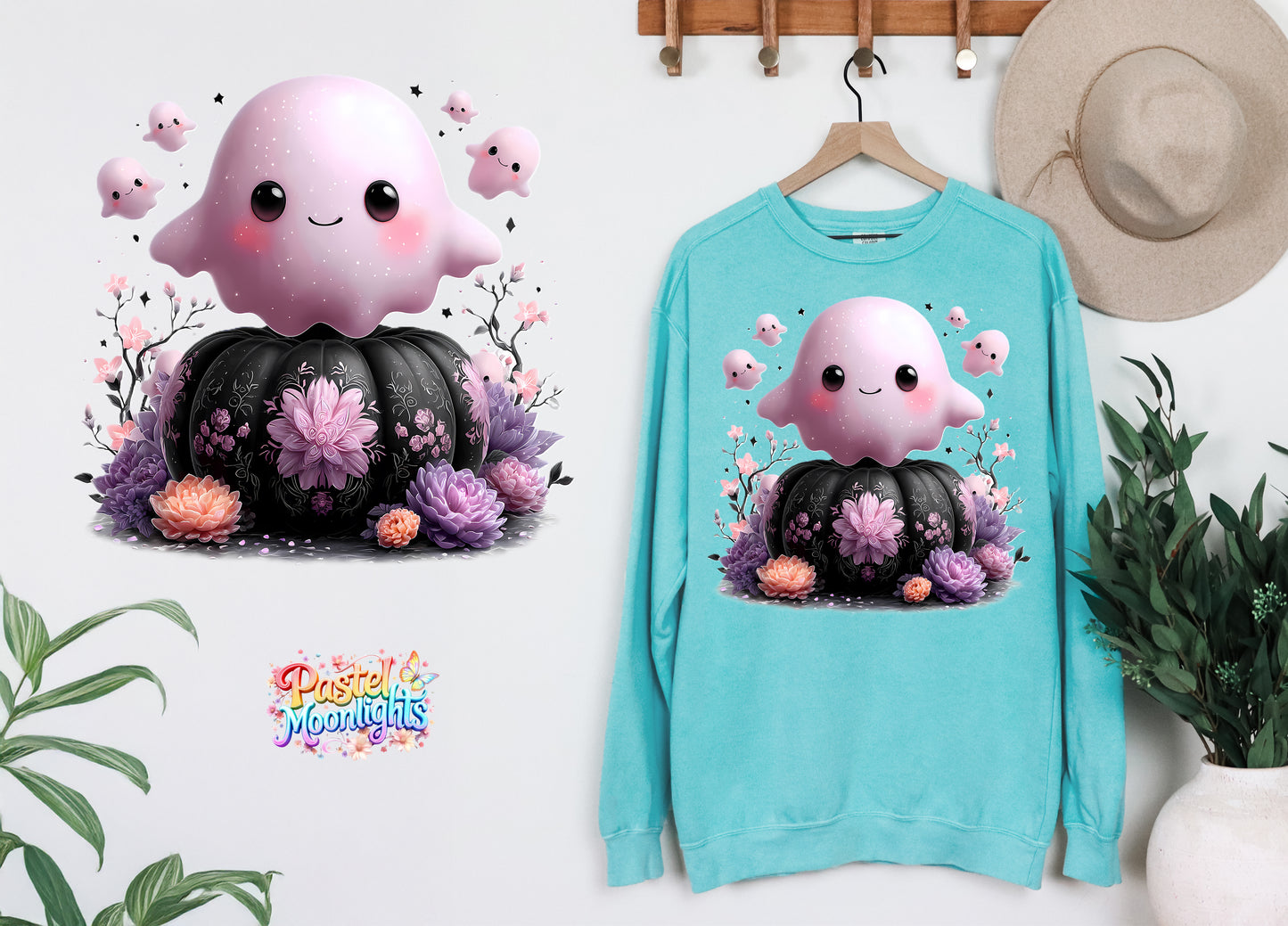 Cute Halloween Design 51 DTF Print Ready to Press