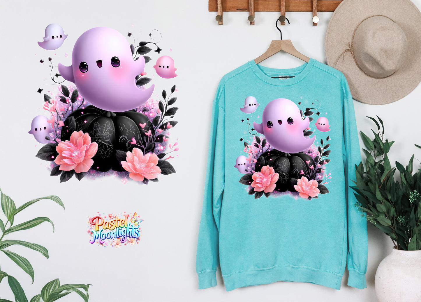 Cute Halloween Design 52 DTF Print Ready to Press