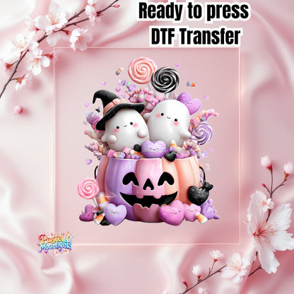 Cute Halloween Design 55 DTF Print Ready to Press