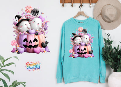 Cute Halloween Design 55 DTF Print Ready to Press