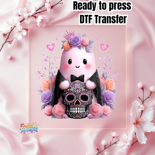 Cute Halloween Design 58 DTF Print Ready to Press