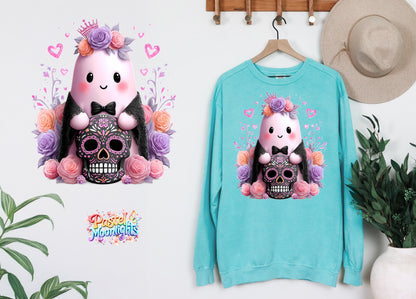 Cute Halloween Design 58 DTF Print Ready to Press