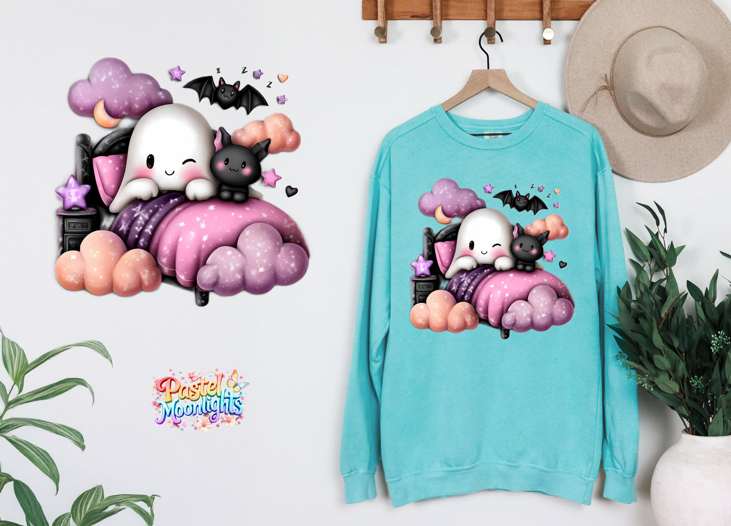 Cute Halloween Design 59 DTF Print Ready to Press