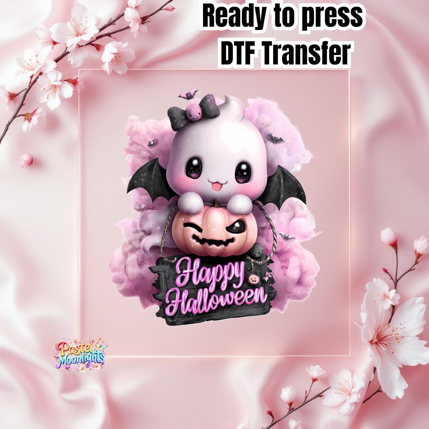 Cute Halloween Design 5 DTF Print Ready to Press
