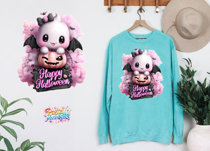 Cute Halloween Design 5 DTF Print Ready to Press