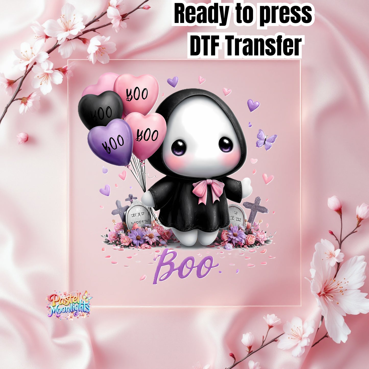 Cute Halloween Design 61 DTF Print Ready to Press