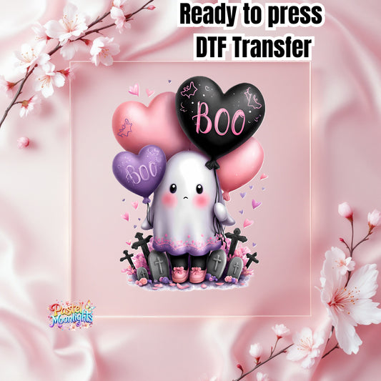 Cute Halloween Design 62 DTF Print Ready to Press
