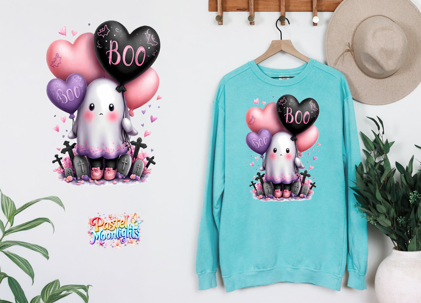 Cute Halloween Design 62 DTF Print Ready to Press