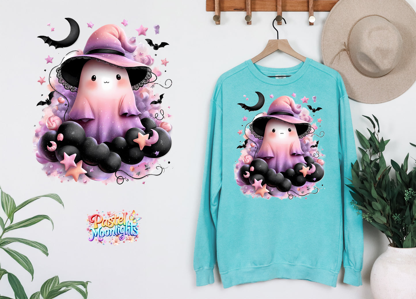 Cute Halloween Design 63 DTF Print Ready to Press