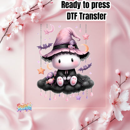 Cute Halloween Design 64 DTF Print Ready to Press