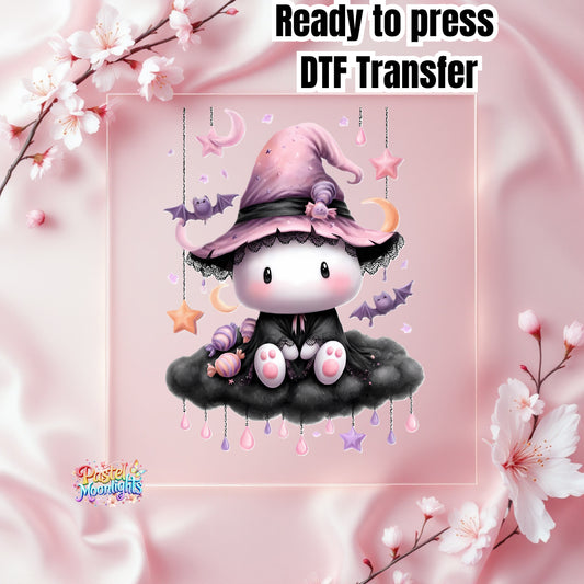 Cute Halloween Design 64 DTF Print Ready to Press