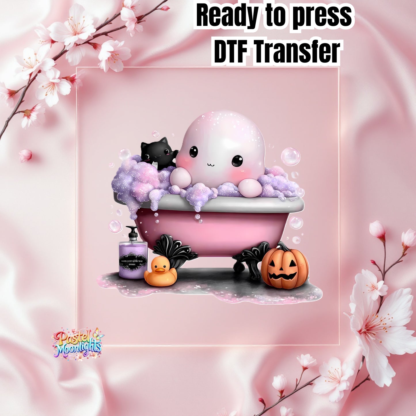Cute Halloween Design 7 DTF Print Ready to Press