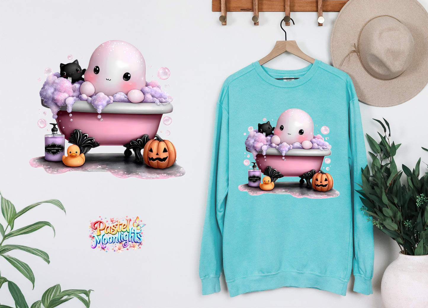 Cute Halloween Design 7 DTF Print Ready to Press