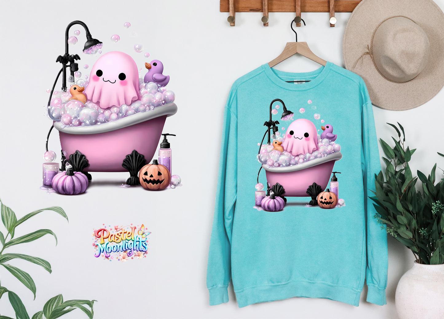 Cute Halloween Design 9 DTF Print Ready to Press