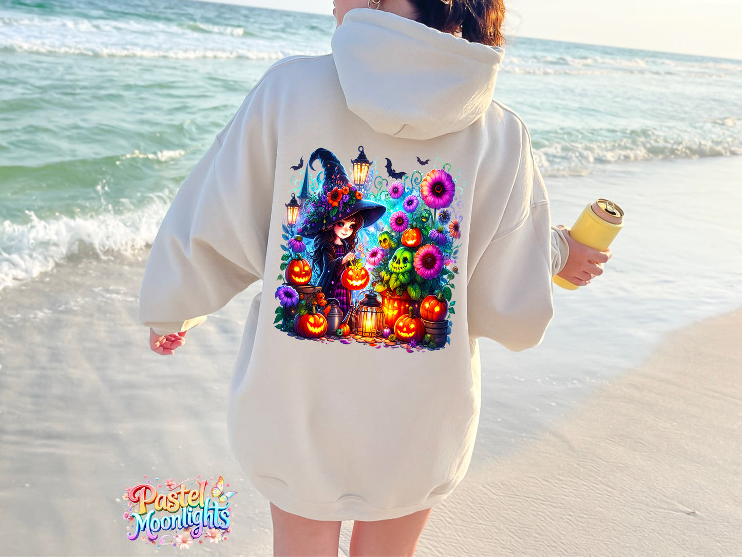 Cute Witch Design 12 DTF Print Ready to Press