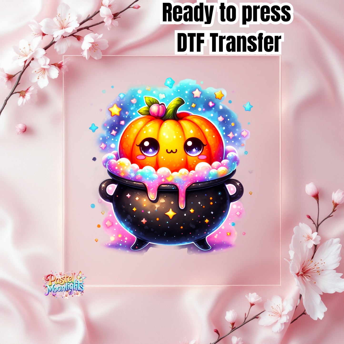 Cute Witch Design 14 DTF Print Ready to Press