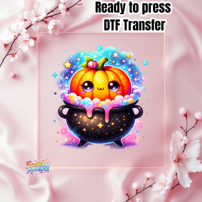 Cute Witch Design 14 DTF Print Ready to Press