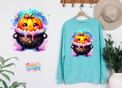 Cute Witch Design 14 DTF Print Ready to Press