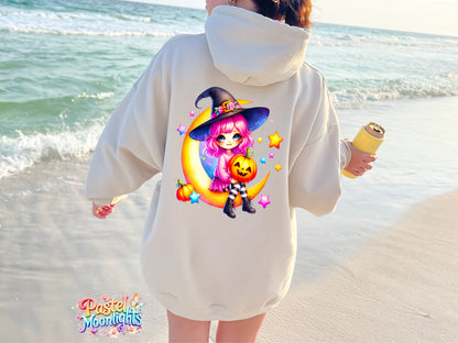 Cute Witch Design 15 DTF Print Ready to Press