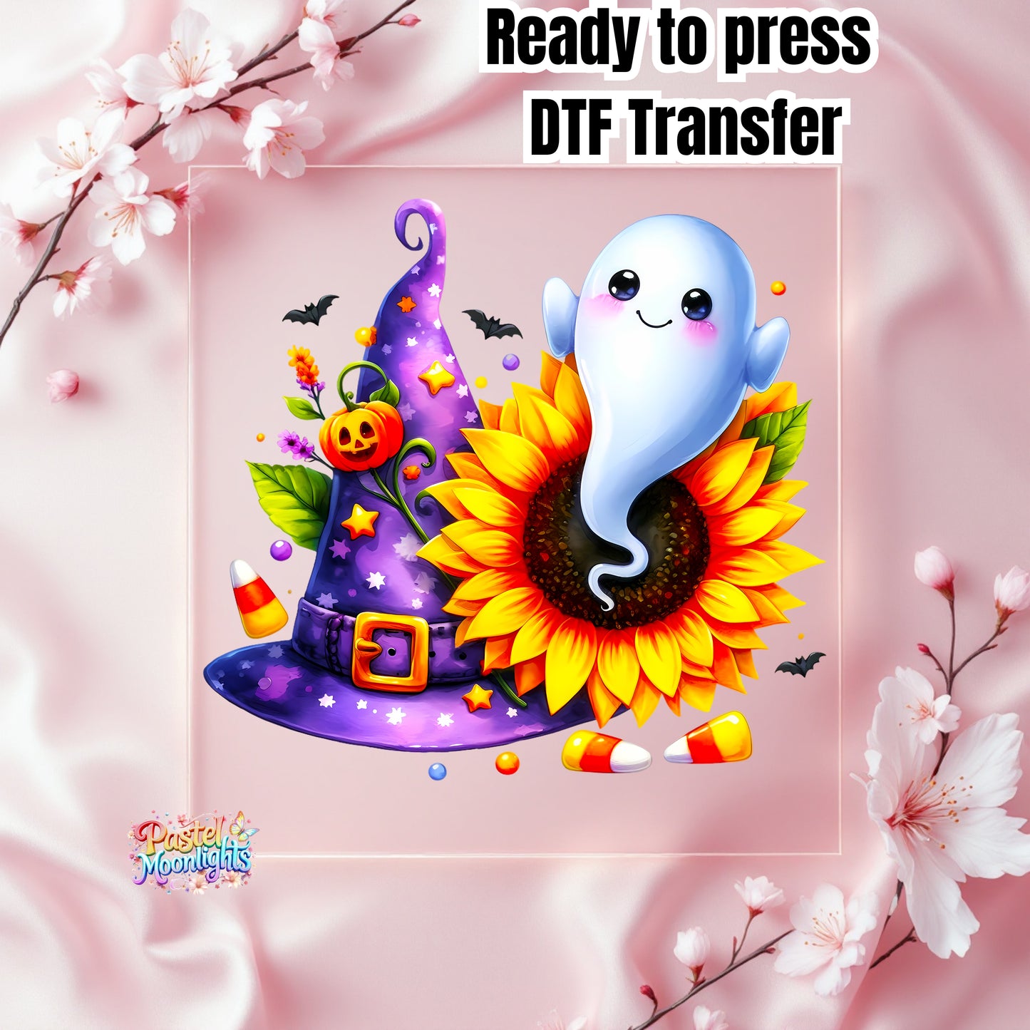 Cute Witch Design 16 DTF Print Ready to Press