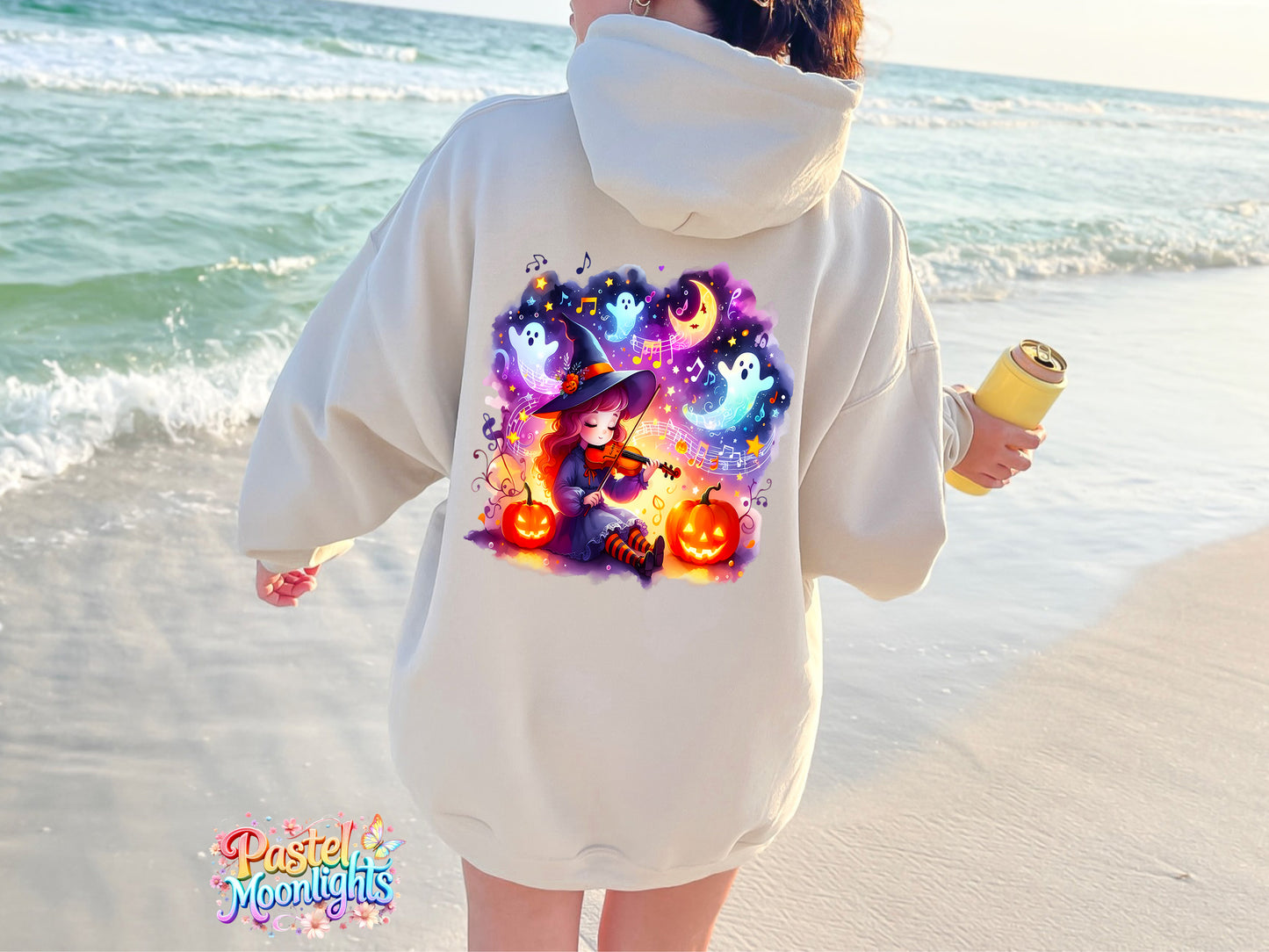 Cute Witch Design 17 DTF Print Ready to Press