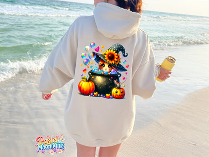 Cute Witch Design 22 DTF Print Ready to Press