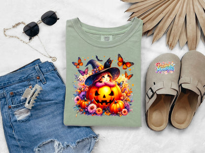 Cute Witch Design 23 DTF Print Ready to Press