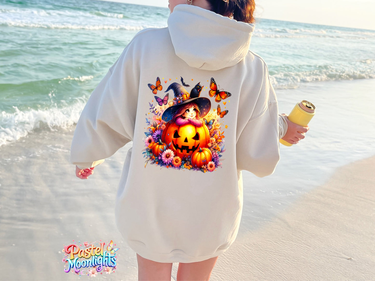 Cute Witch Design 23 DTF Print Ready to Press