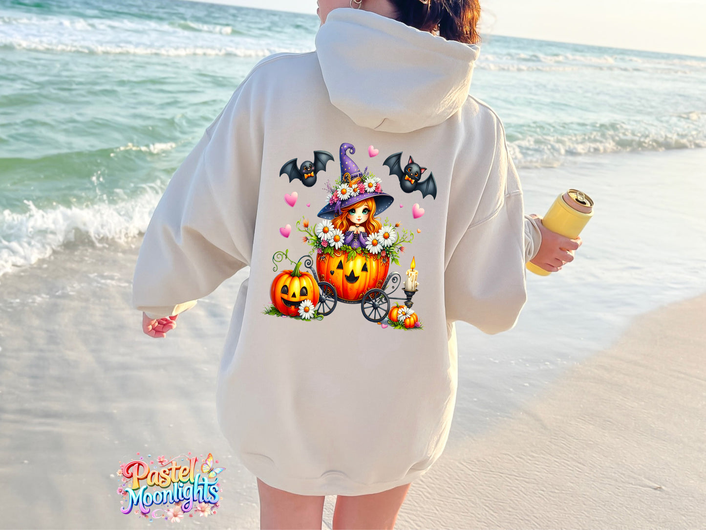 Cute Witch Design 26 DTF Print Ready to Press