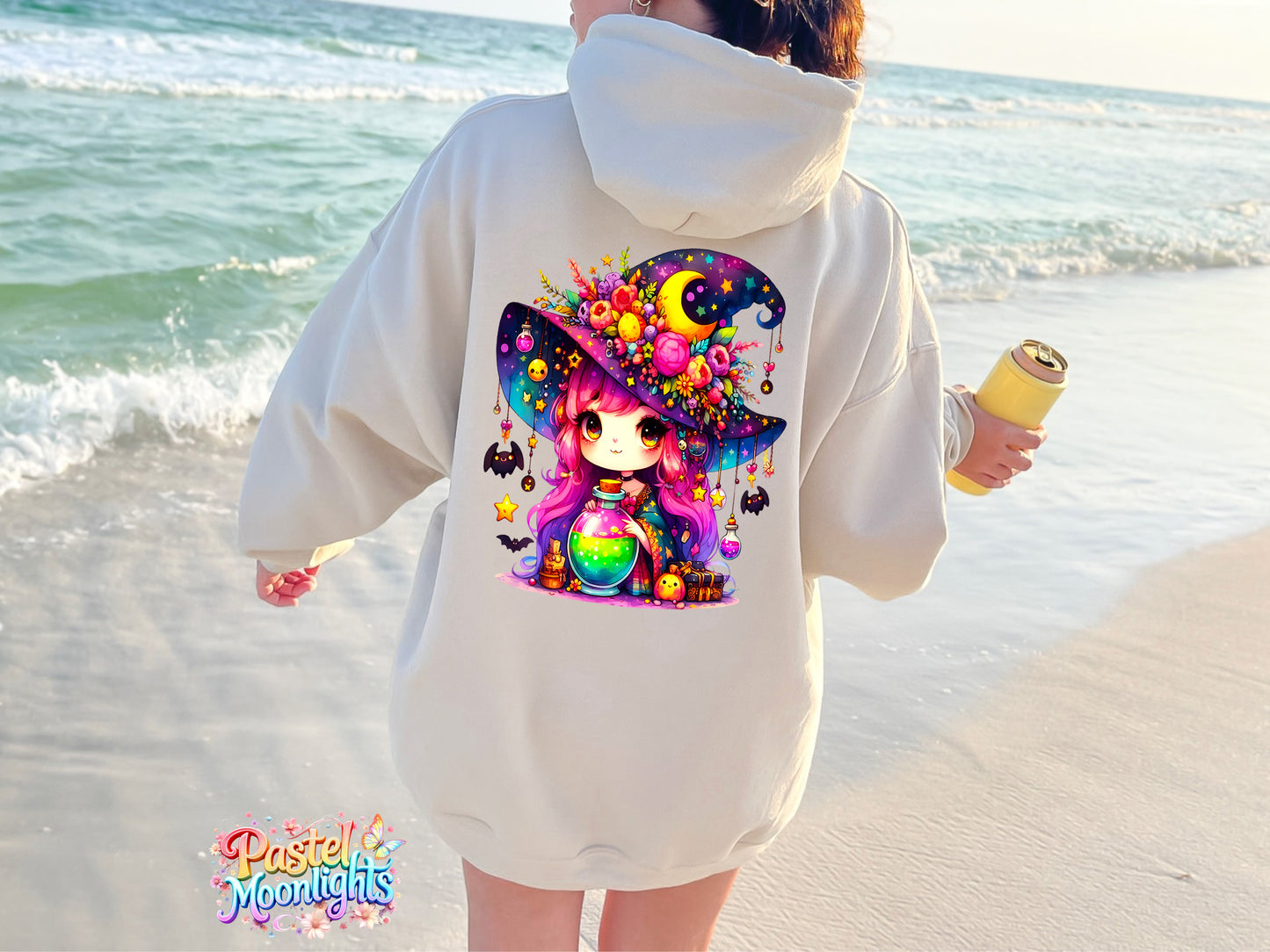 Cute Witch Design 31 DTF Print Ready to Press