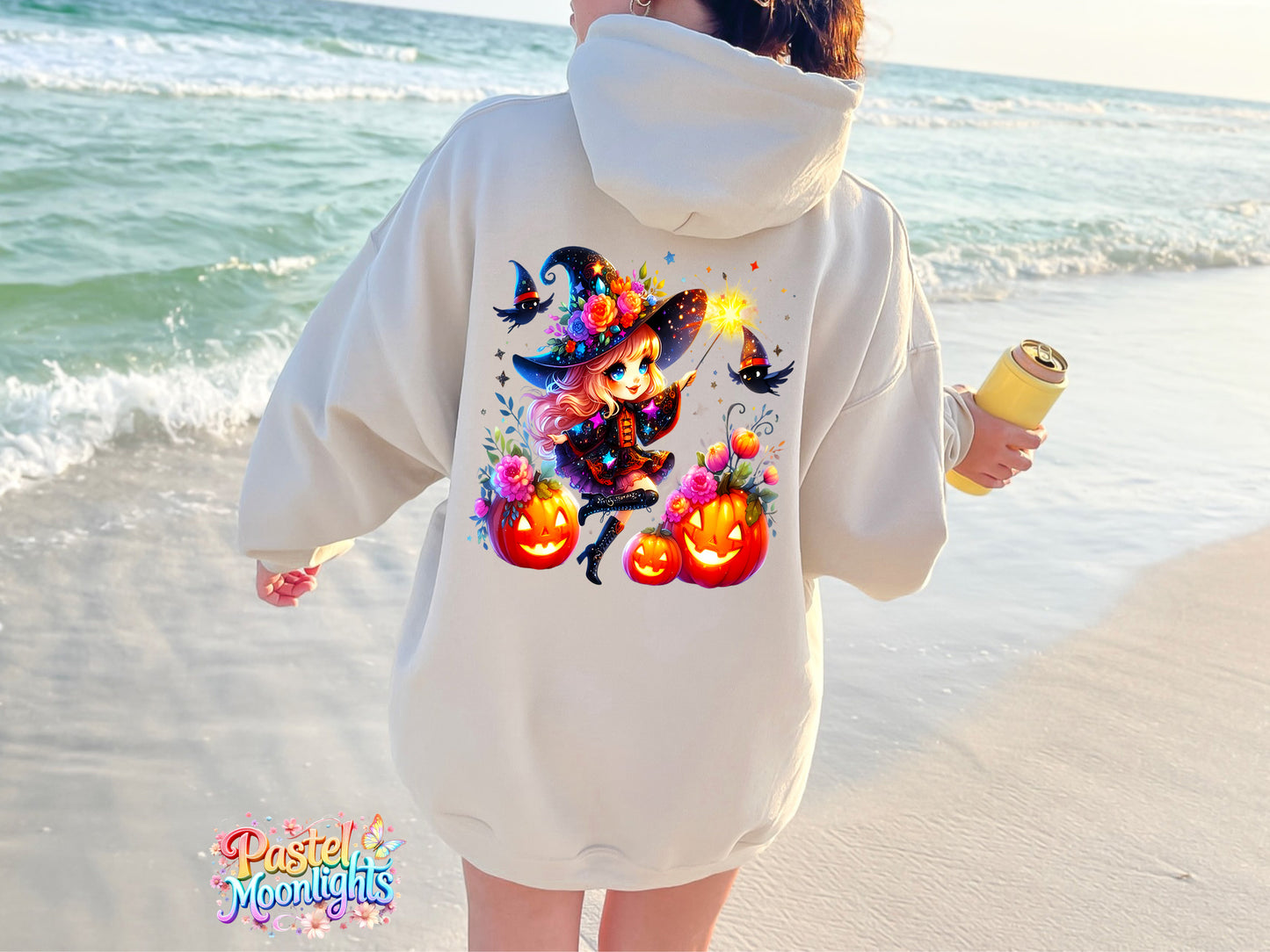 Cute Witch Design 32 DTF Print Ready to Press