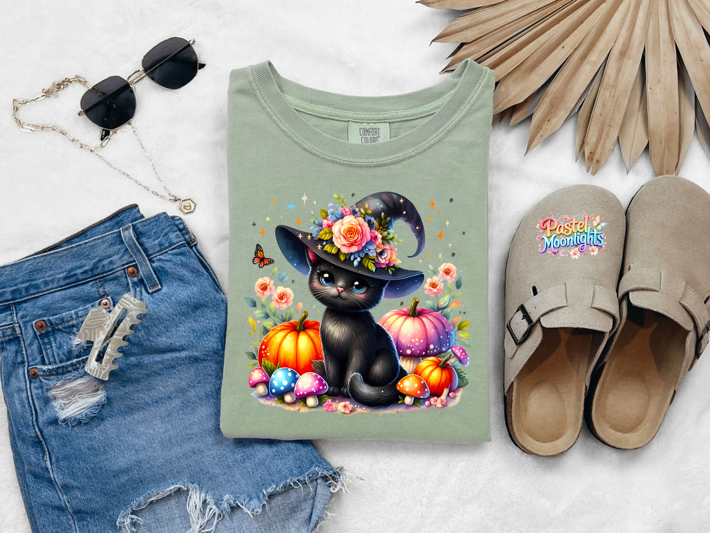 Cute Witch Design 34 DTF Print Ready to Press