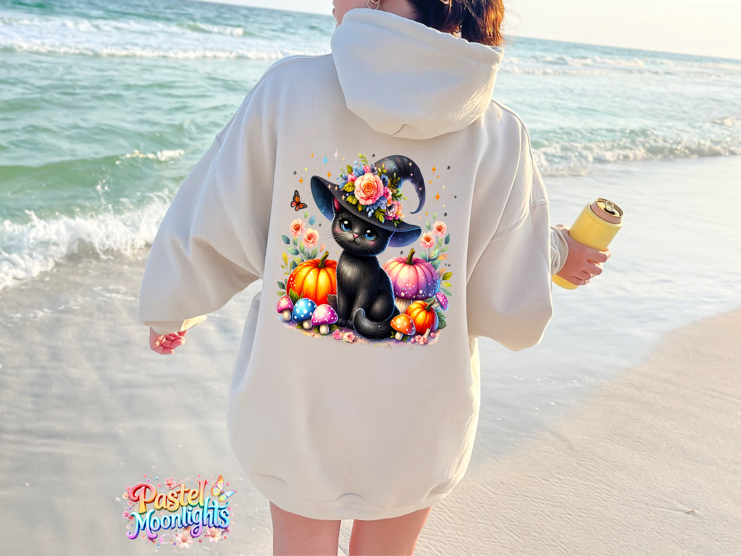 Cute Witch Design 34 DTF Print Ready to Press